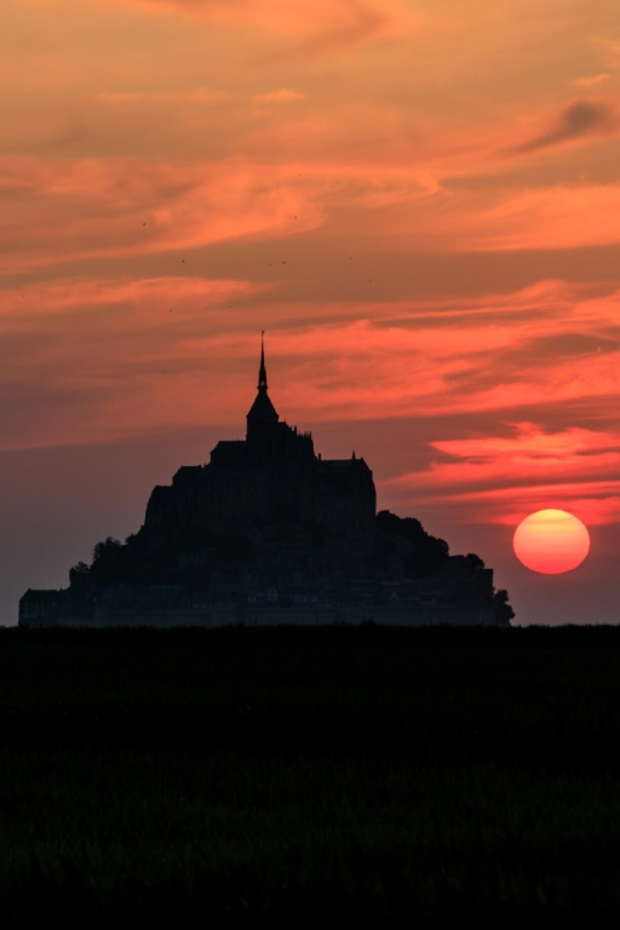 Le Mont-Saint-Michel, le 22 juillet 2021