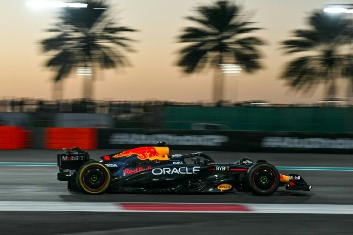 Four-time world champion Max Verstappen at the season-ending Abu Dhabi Formula One Grand Prix