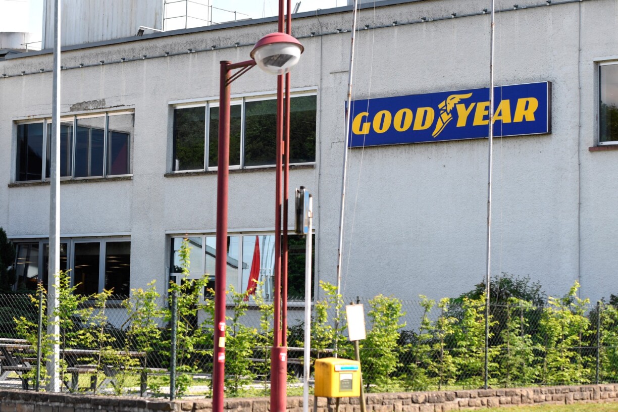 The Goodyear manufacturing plant in Colmar-Berg, the manufacturing location of the lorry tyres in question.