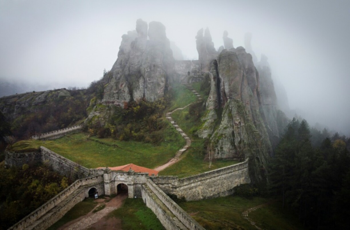 La forteresse de Belogradchik, le 29 novembre 2022 en Bulgarie