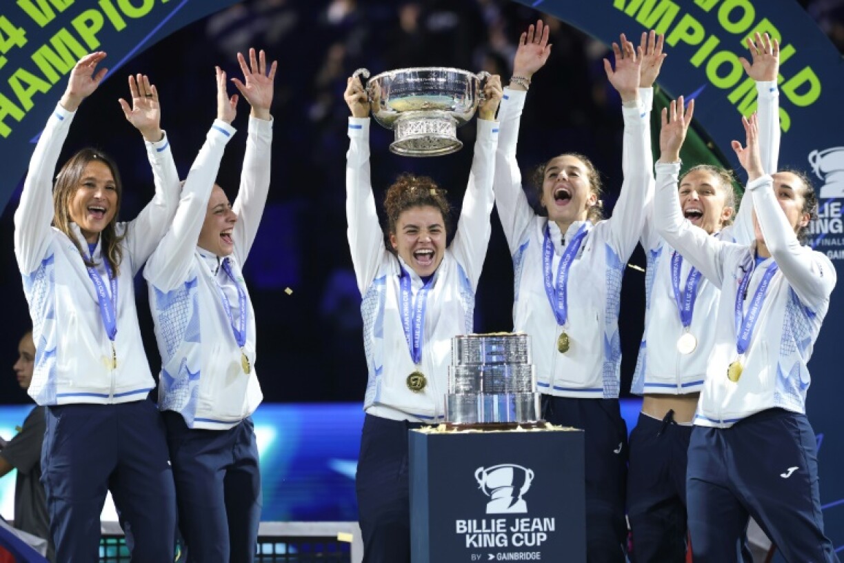 Italy won the 2024 Billie Jean King Cup Finals