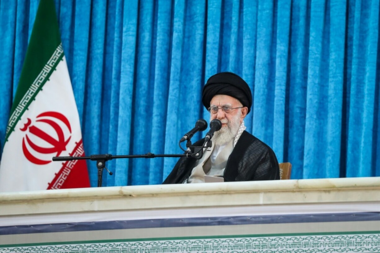 Le guide suprême iranien, l'ayatollah Ali Khamenei, à Téhéran, le 4 juin dernier.