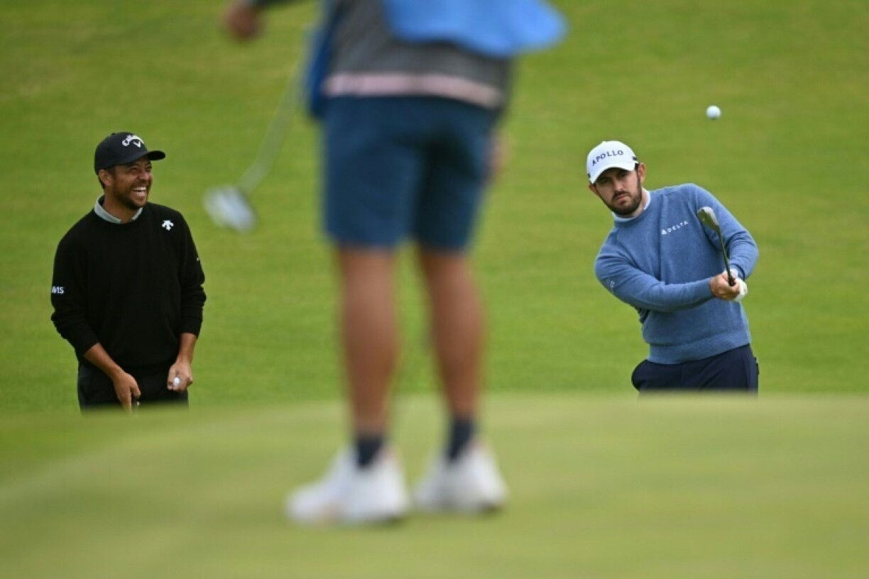 US golfers Xander Schauffele (L) and Patrick Cantlay (R) say they plan to donate all money they receive from playing in the Ryder Cup to charity