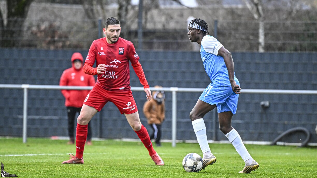 Abdourahmane Diakhité a donné du fil à retordre à Artur Abreu et Differdange, mais le champion en titre l’a emporté au métier.