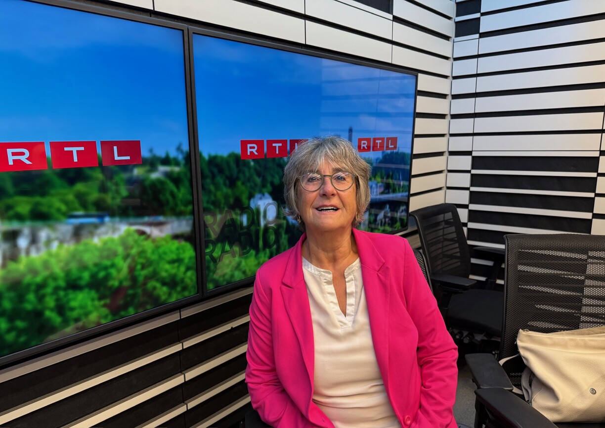 D'Laura Zuccoli am RTL-Studio