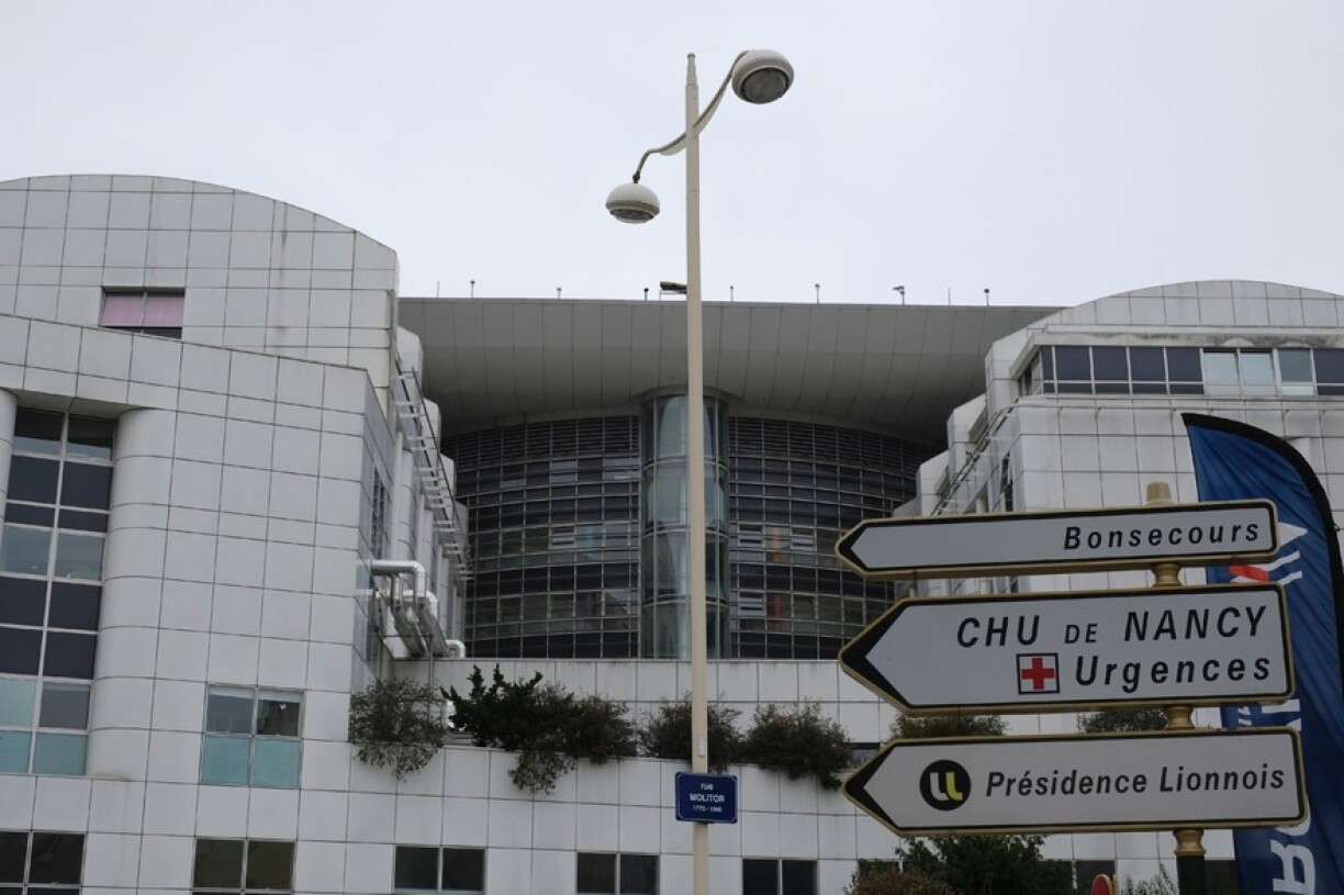 L'hôpital central de Nancy.