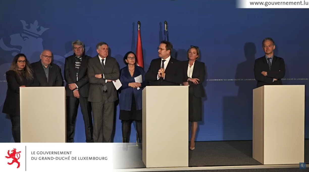 Bettel outlined the agreement in a press conference on Friday evening