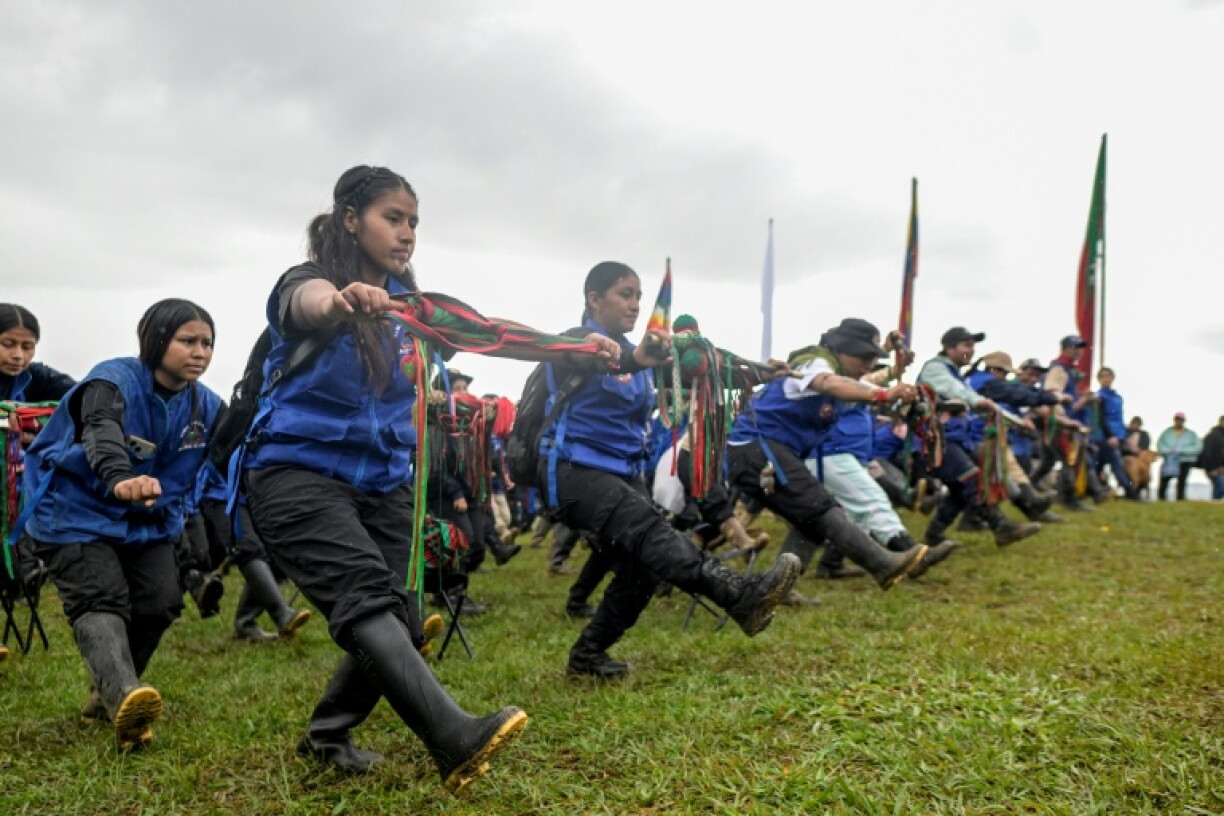 Colombia's Indigenous Guard protect large swathes of rural territory from drug-trafficking guerrillas using only sticks