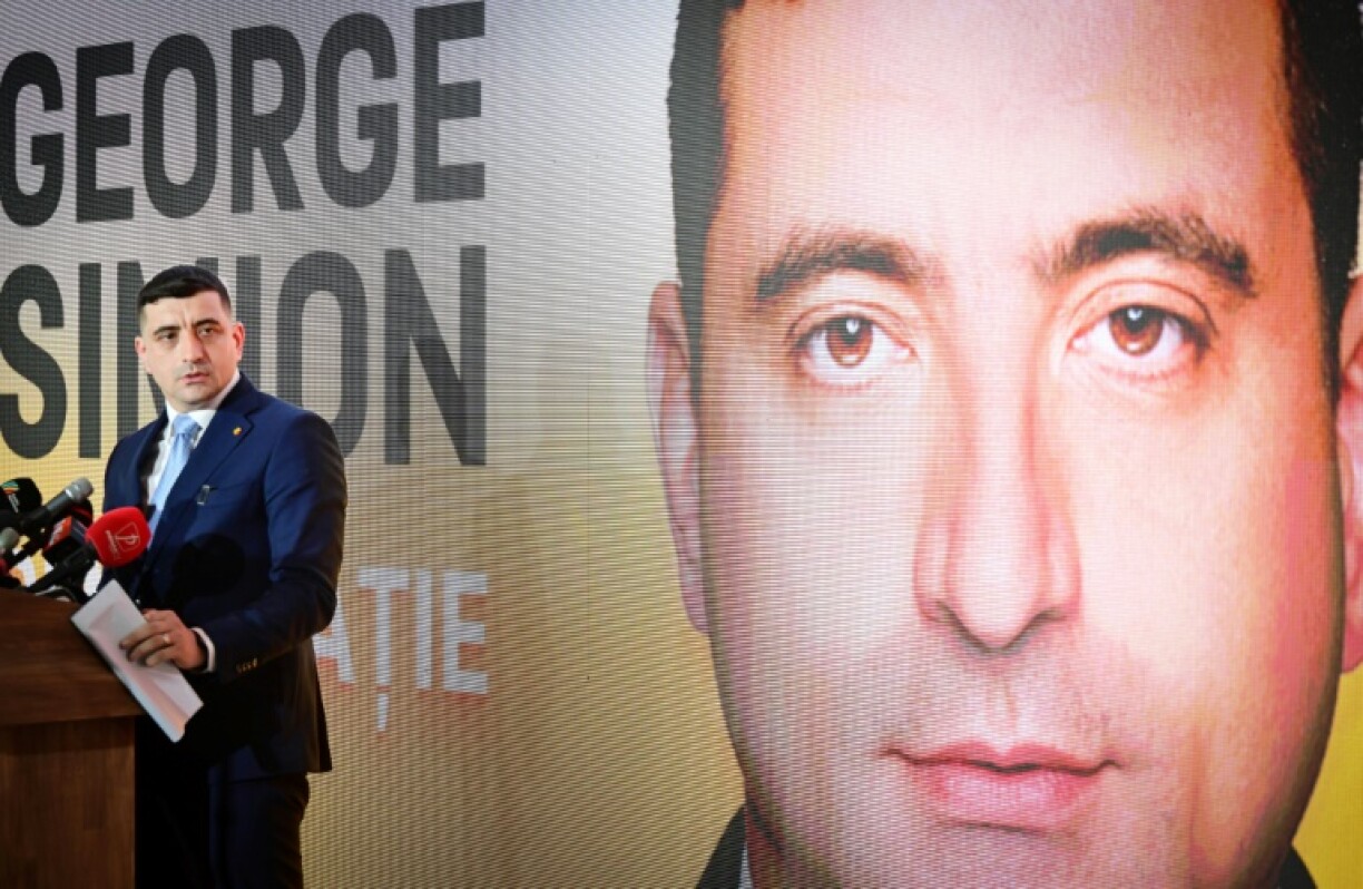 Far-right leader George Simion is expected to win the first round