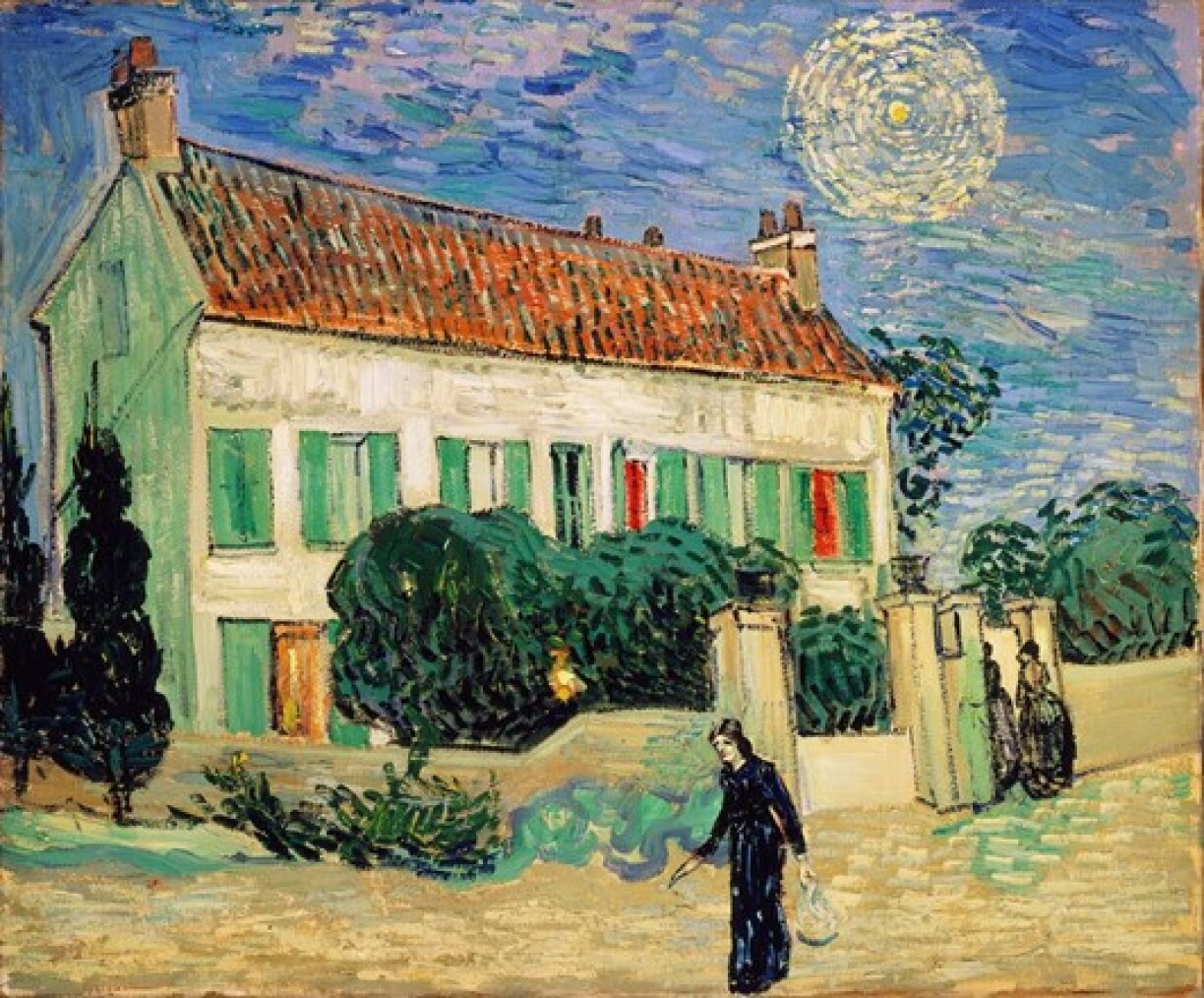 Vincent van Gogh - White House at Night (1890)