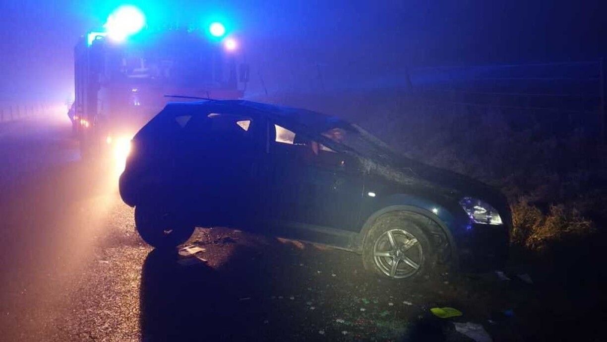 Den Accident um CR115 bei Biissen.