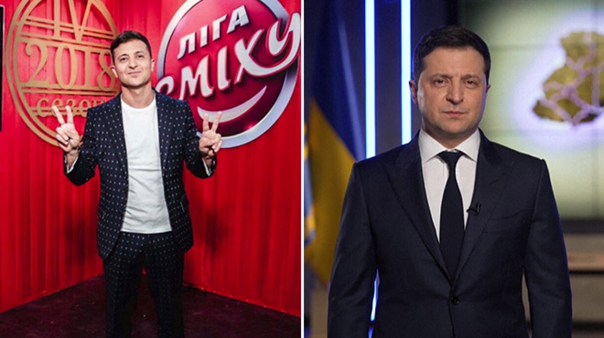 Guerre en Ukraine: qui est Volodymyr Zelensky, l'humoriste devenu président ukrainien?