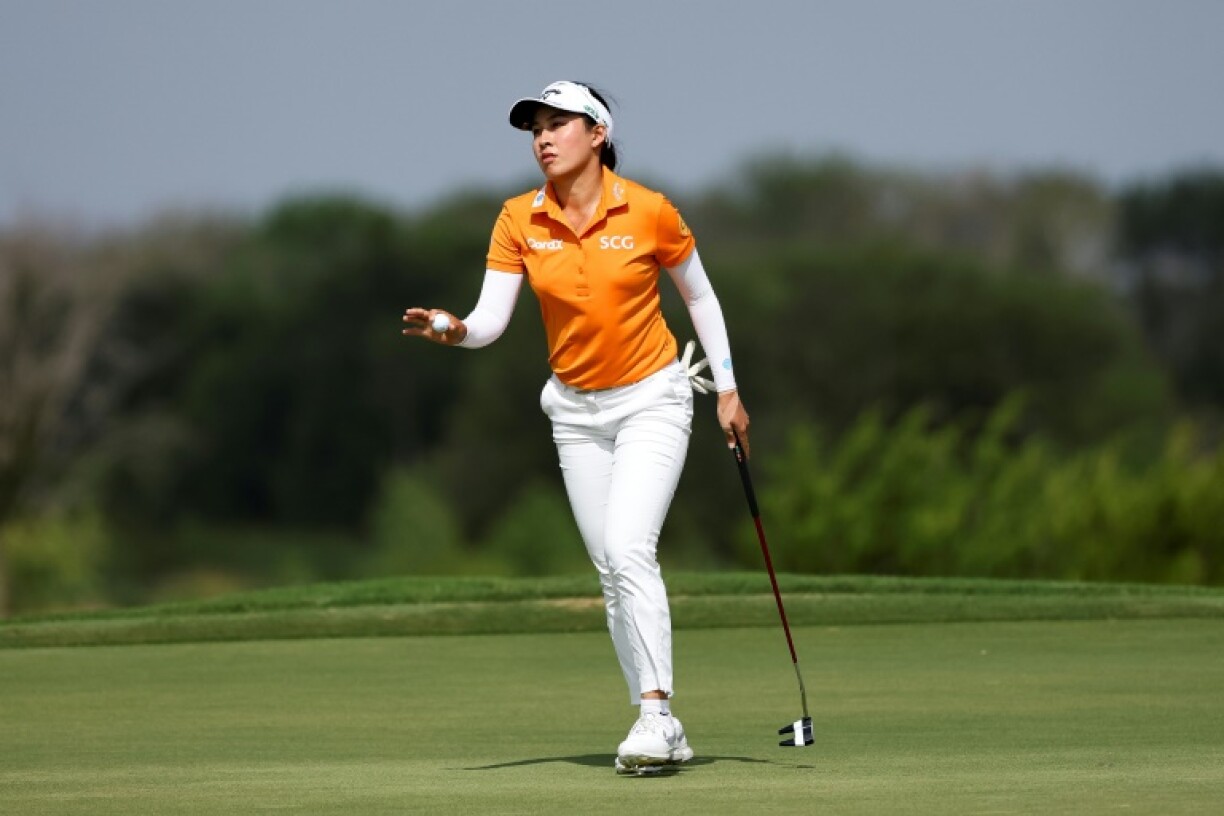 Jeeno Thitikul of Thailand shot a four-under-par 68 to take an early one-shot lead at the KPMG Women's PGA Championship in Frisco, Texas