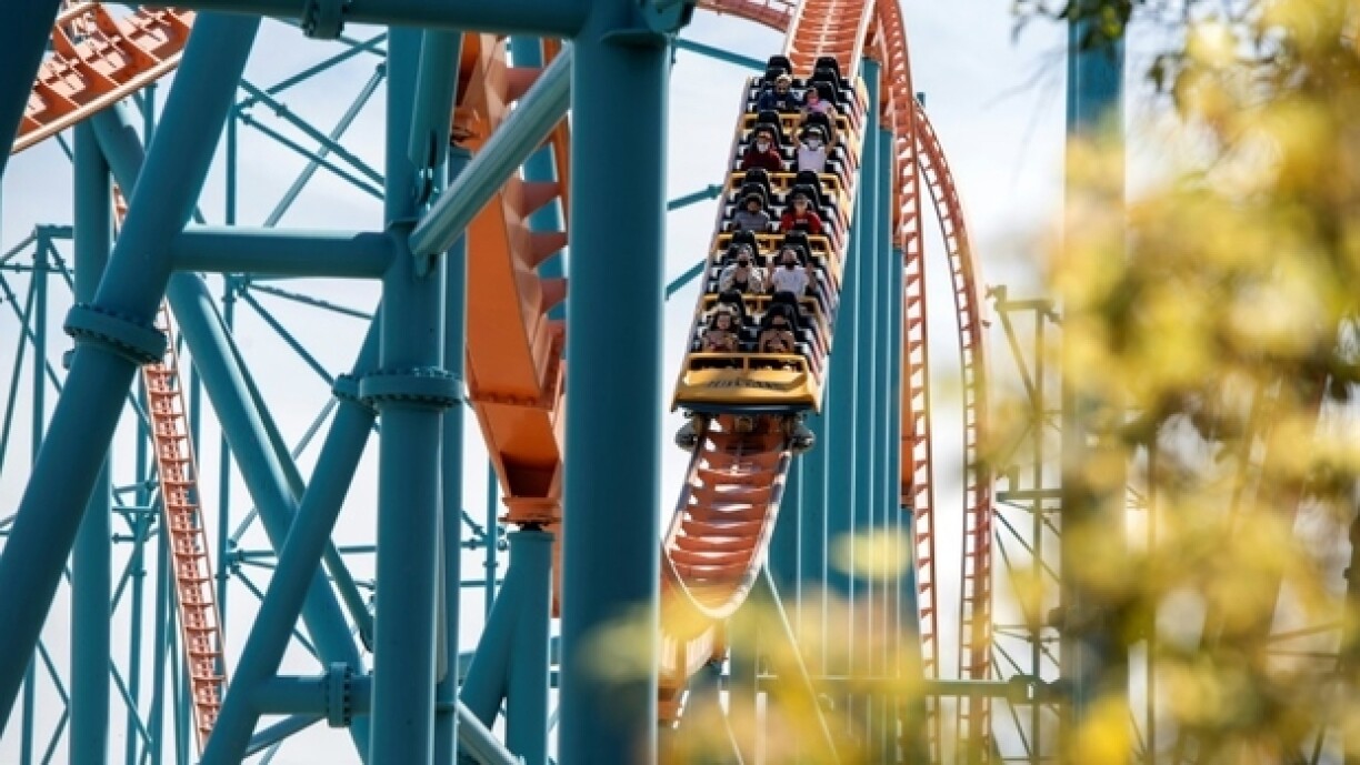 D'Achterbunn ass mat 35 Leit u Bord an der Loft hänke bliwwen. (Beispillbild)