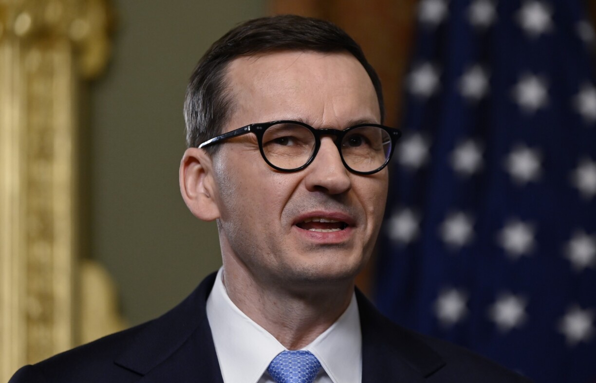 Le Premier ministre polonais Mateusz Morawiecki
