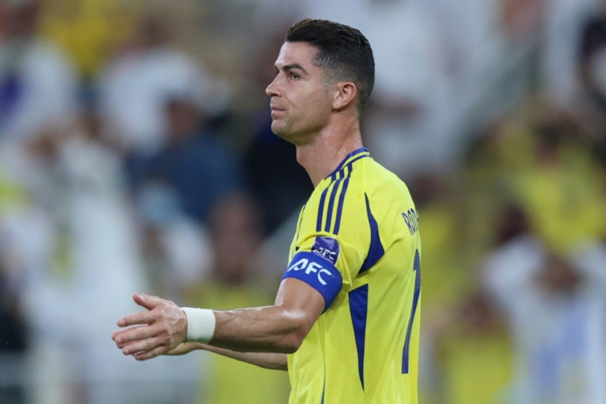 Cristiano Ronaldo cut a frustrated figure as Al Nassr were dumped out of the Asian Champions League
