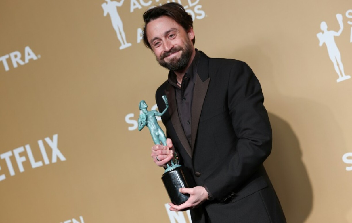 Kieran Culkin won the SAG Award for best supporting actor for 'A Real Pain'