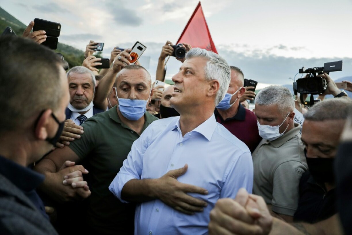Former Kosovo president Hashim Thaci was the young nation's first prime minister, but has long been dogged by allegations of crimes and corruption