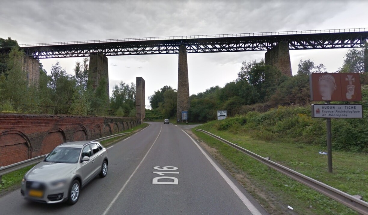 La RD16 voit passer chaque jour des milliers de frontaliers.