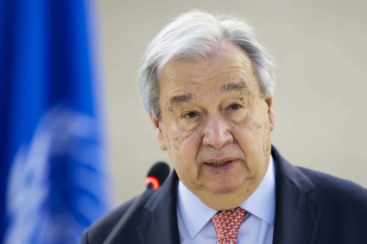 UN Secretary-General Antonio Guterres flew to Geneva after visiting Bangladesh