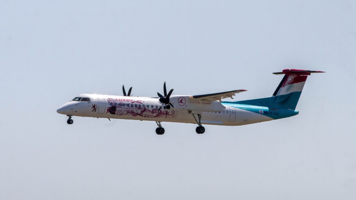 Symbolbild: Foto vun enger Havilland Q400
