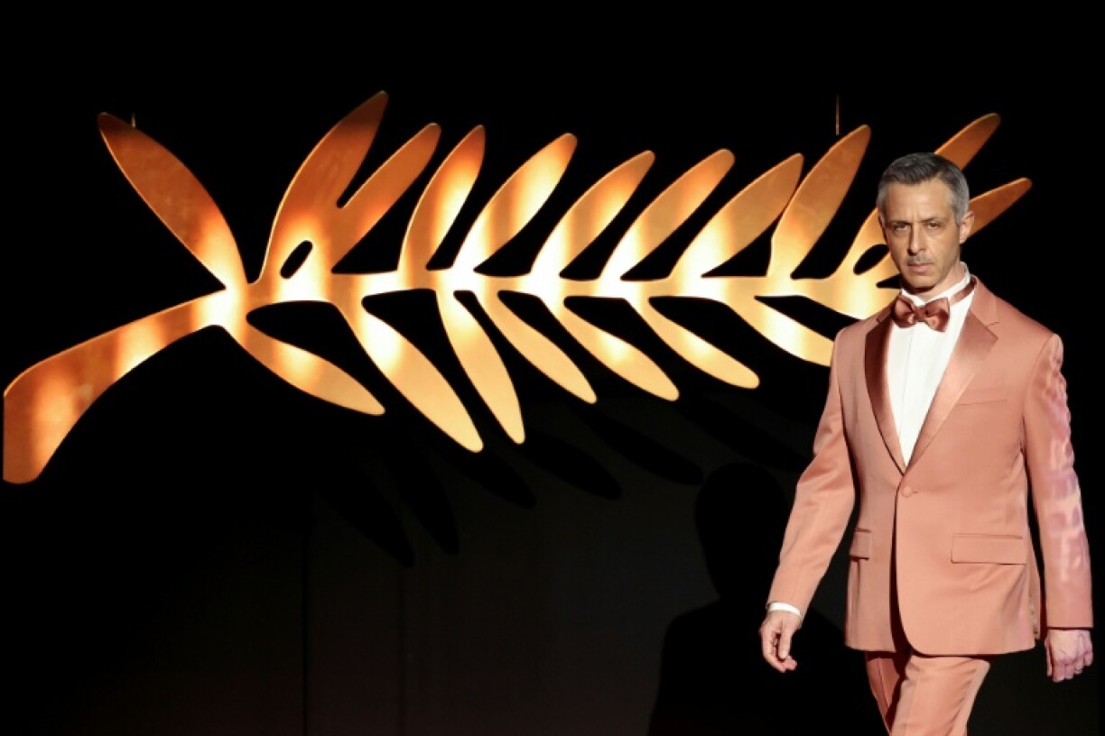 An opening night peach suit on May 13