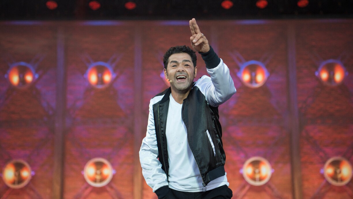 Jamel Debbouze aux Vieilles charrues le 18 juillet 2019