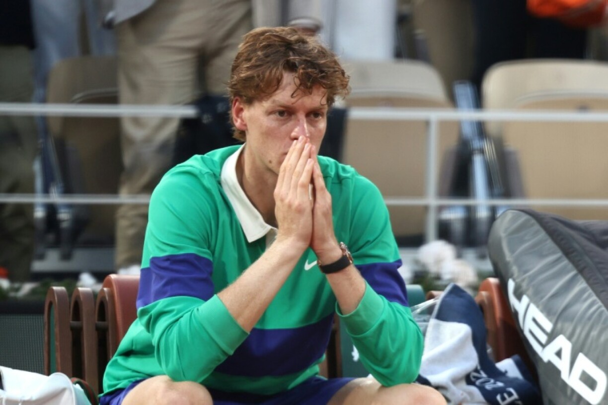 Jannik Sinner after losing the French Open final on June 8