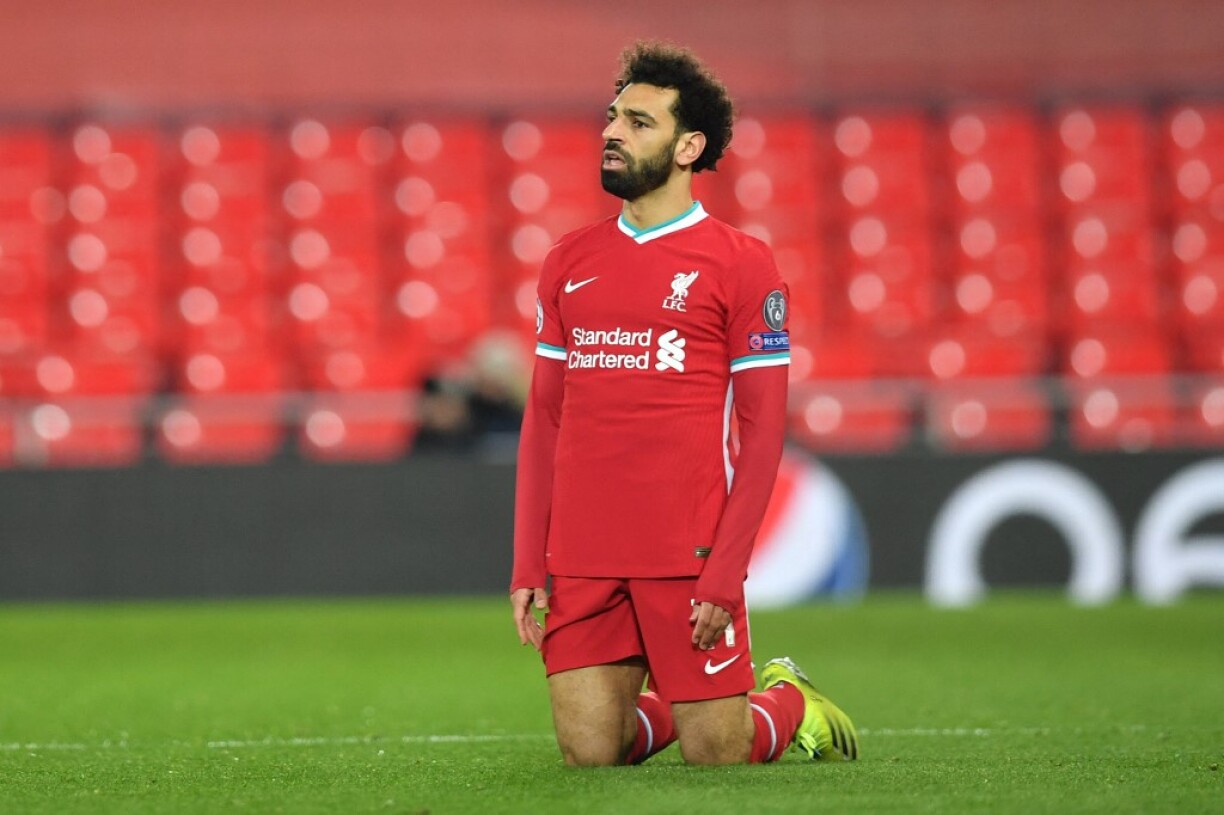 Mohamed Salah pourra s'en vouloir après avoir vendangé plusieurs grosses occasions mercredi soir à Anfield