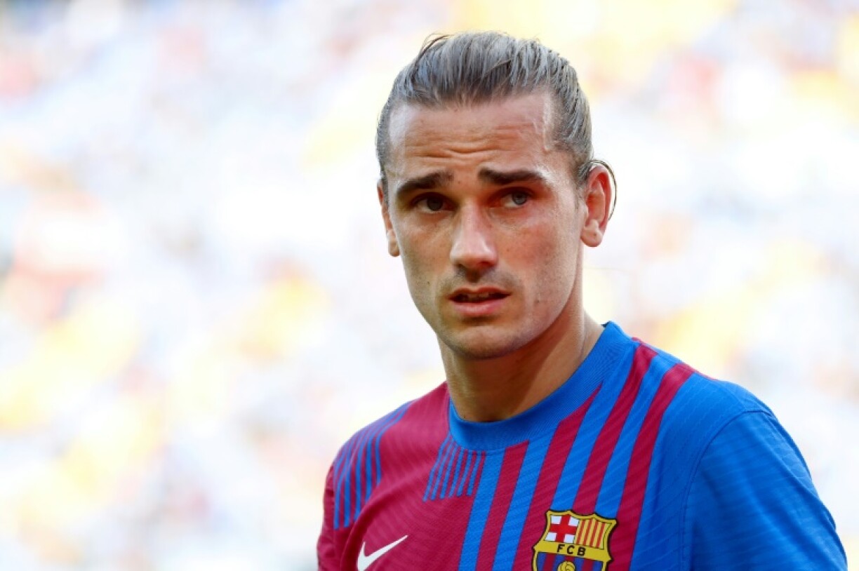 Le milieu de Barcelona Antoine Griezmann, le 29 août 2021