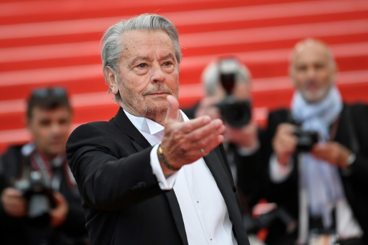 Alain Delon à Cannes, le 19 mai 2019