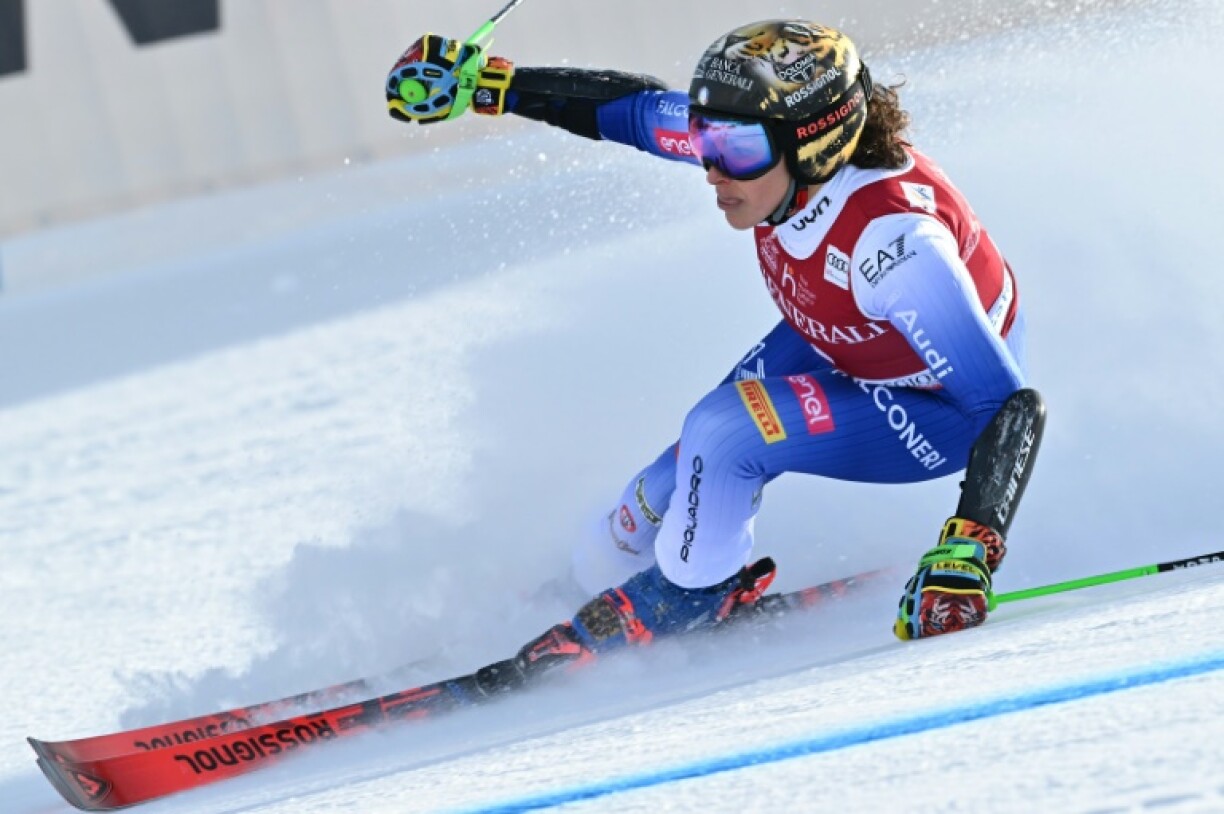Italy's Federica Brignone extended her lead in the World Cup overall standings with victory in the giant slalom in Sestriere