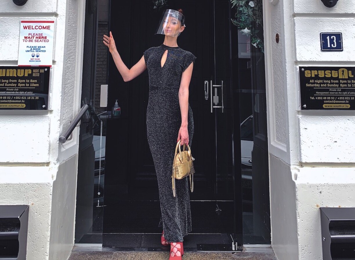 Les danseuses du Saumur gardent le masque