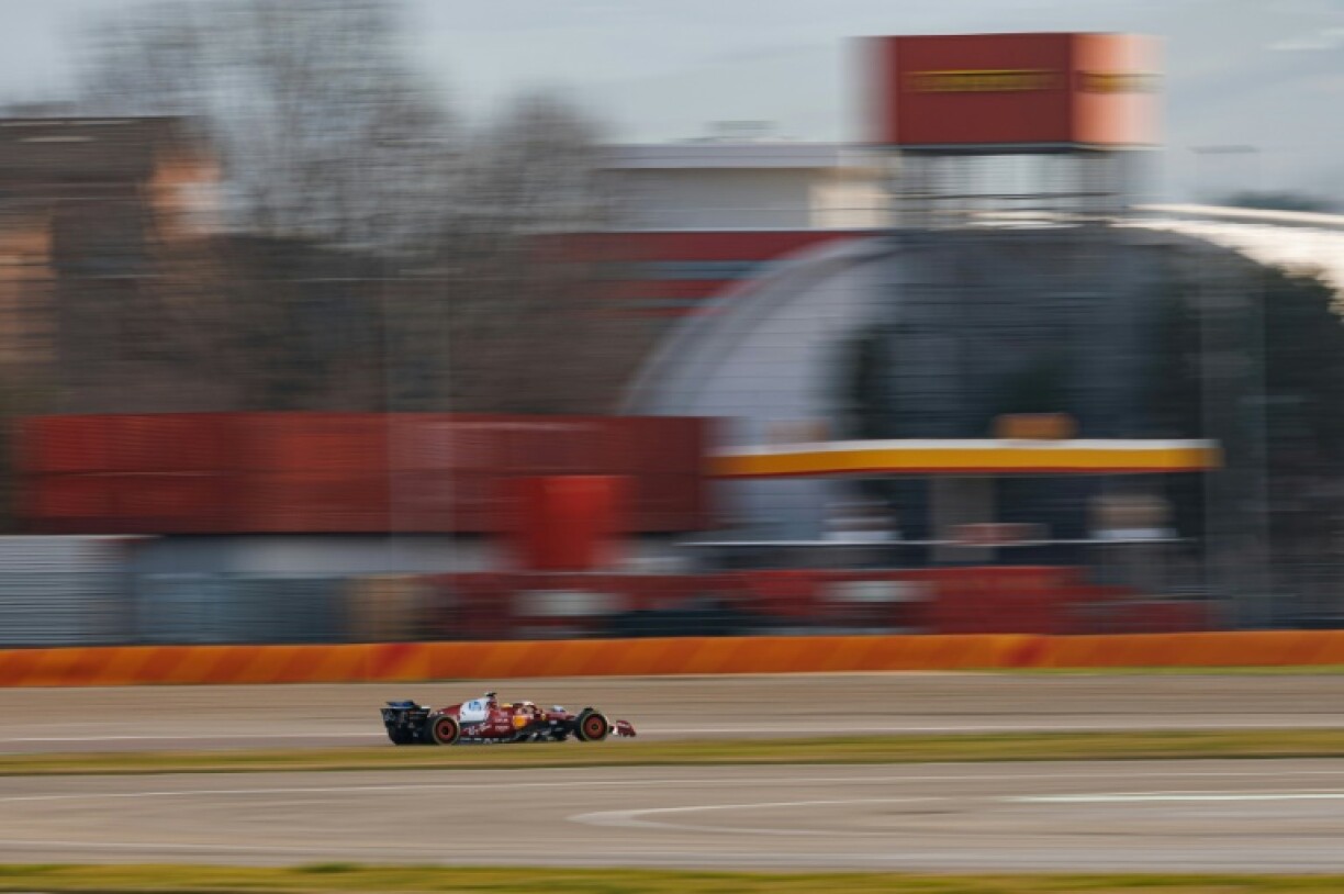'So much excitement': Lewis Hamilton drives the new F1 Ferrari SF-25 on Wednesday