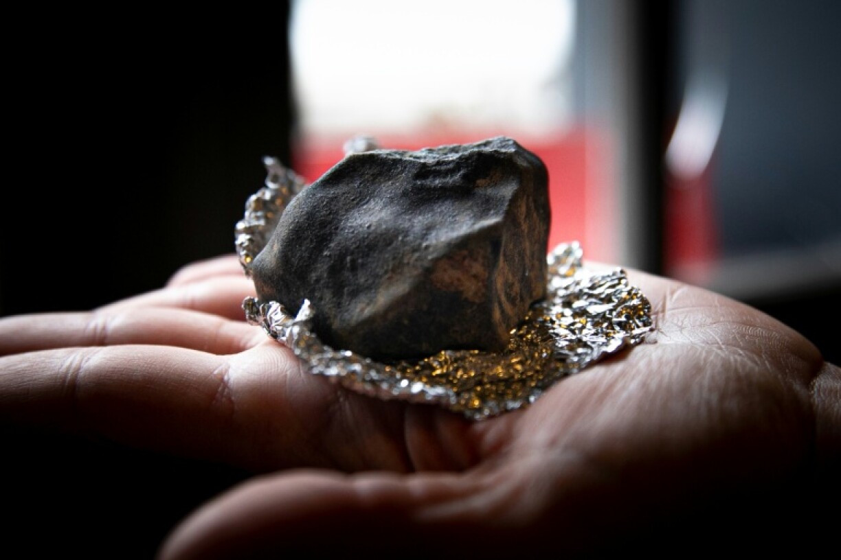 A meteorite that broke off 2023 CXI and was found in northwestern France