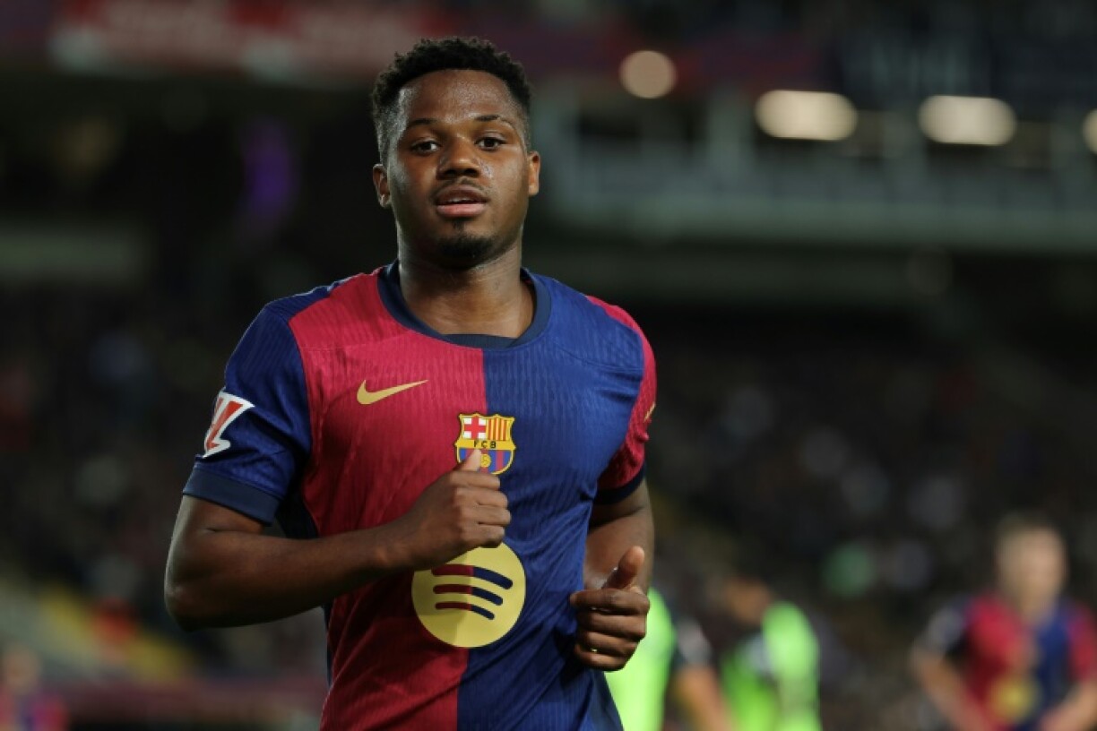 Barcelona's Spanish forward Ansu Fati is heading to Monaco on a year-long loan with option to buy