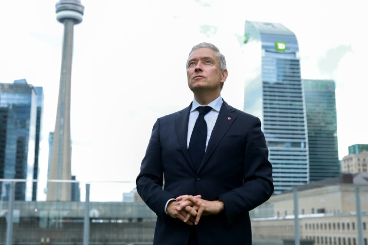 Le ministre des Finances canadien François-Philippe Champagne, à Toronto, au Canada, le 14 septembre 2026