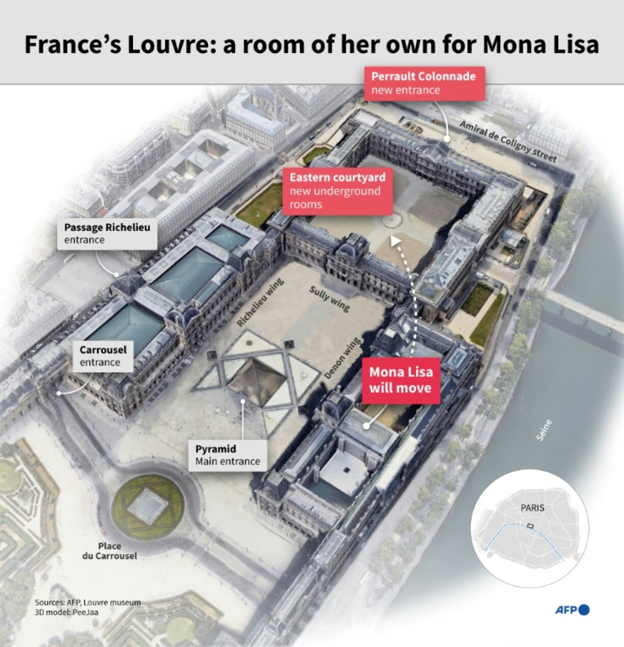 France's Louvre: a room of her own for Mona Lisa