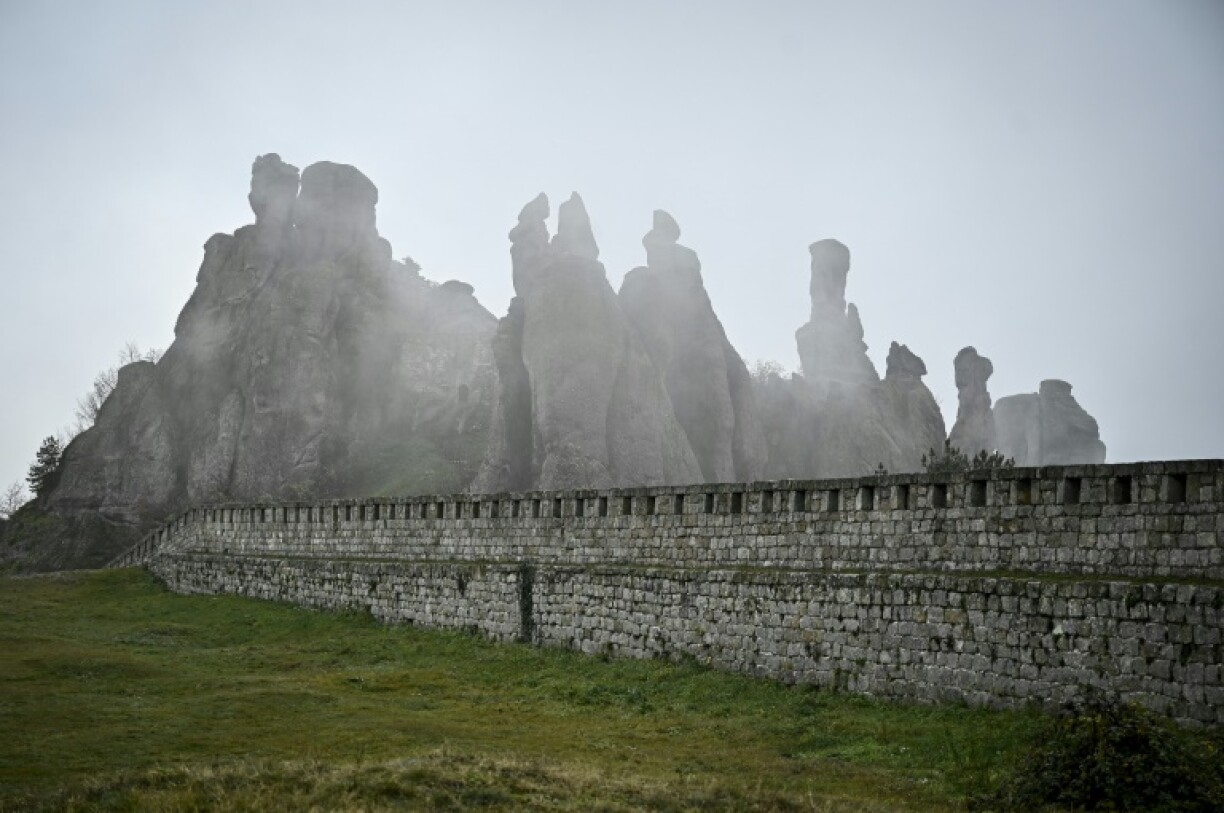 La forteresse de Belogradchik, le 29 novembre 2022 en Bulgarie