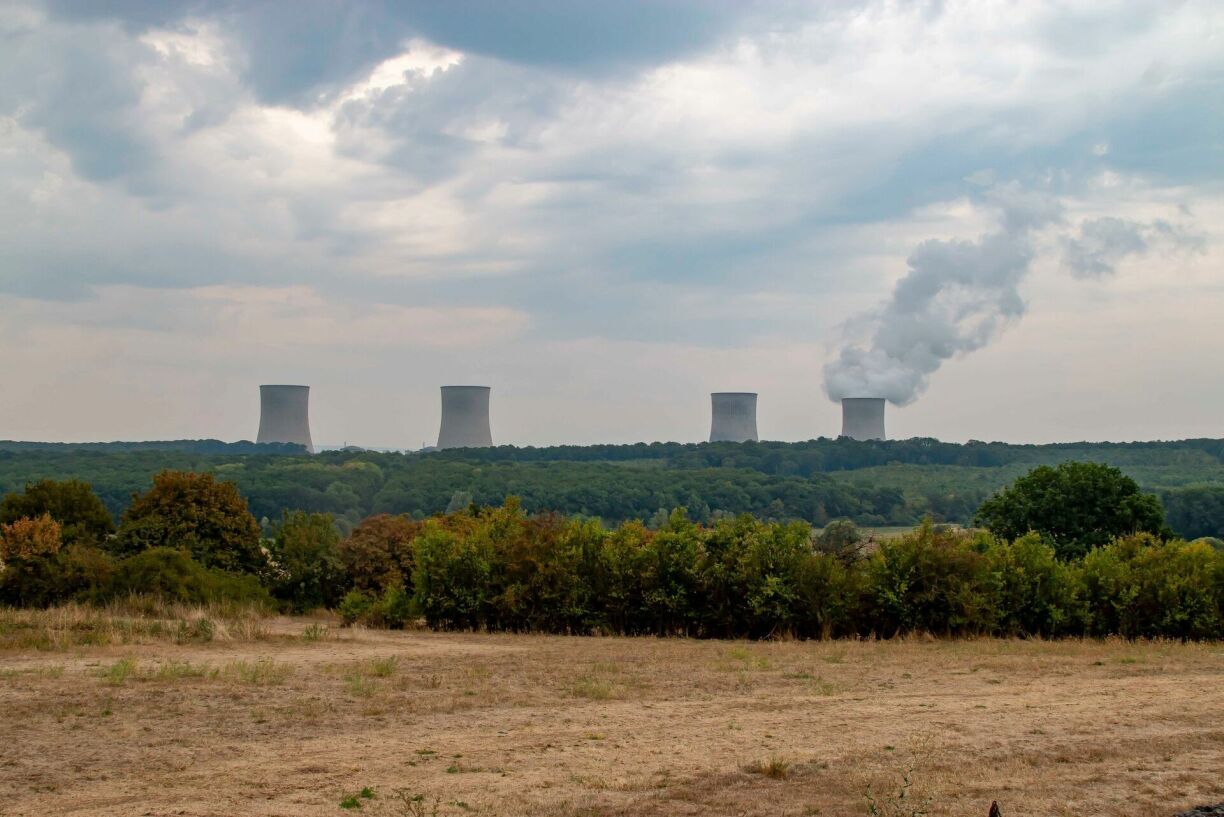 En France, une vingtaine de réacteurs nucléaires sont actuellement à l'arrêt, comme ici à Cattenom.