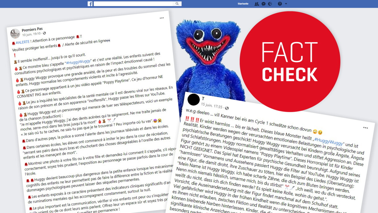 Technical Report Faa Example Fact Check: Is 'Huggy Wuggy' dangerous? - RTL Today