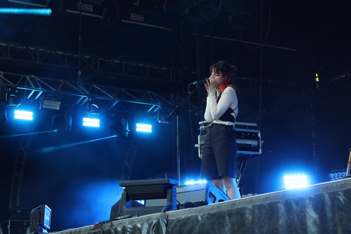 C'est Karma a été la première sur la grande scène ce vendredi