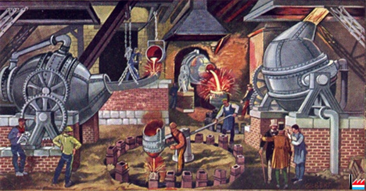 The Bessemer converter enabled the conversion of phosphorous pig iron into steel.