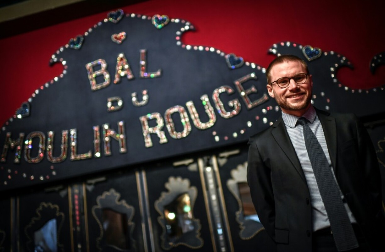 Jean-Victor Clerico, propriétaire et descendant du fondateur du Moulin Rouge, à Paris le 18 mars 2021