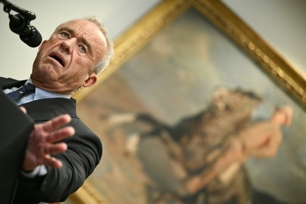 Le ministre américain de la Santé Robert F. Kennedy Jr. à la Maison Blanche, le 19 décembre 2025 à Washington