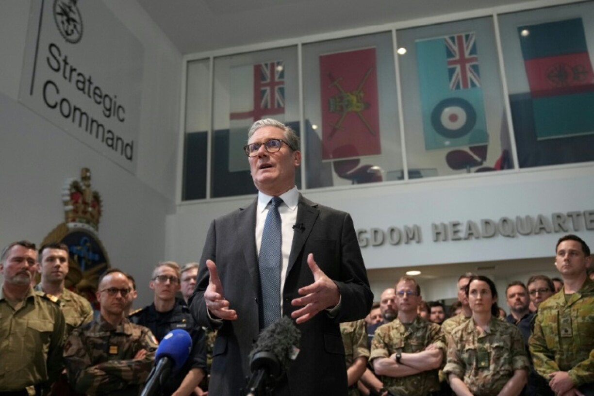 British Prime Minister Keir Starmer said the so-called 'coalition of the willing' was 'coming together'