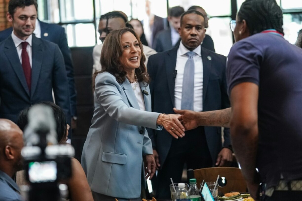 Kamala Harris, à Atlanta, le 30 juillet 2024