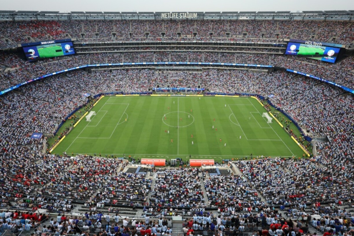 The MetLife Stadium in New Jersey will host the World Cup final next year, the climax of the largest and most complex edition of the finals ever staged