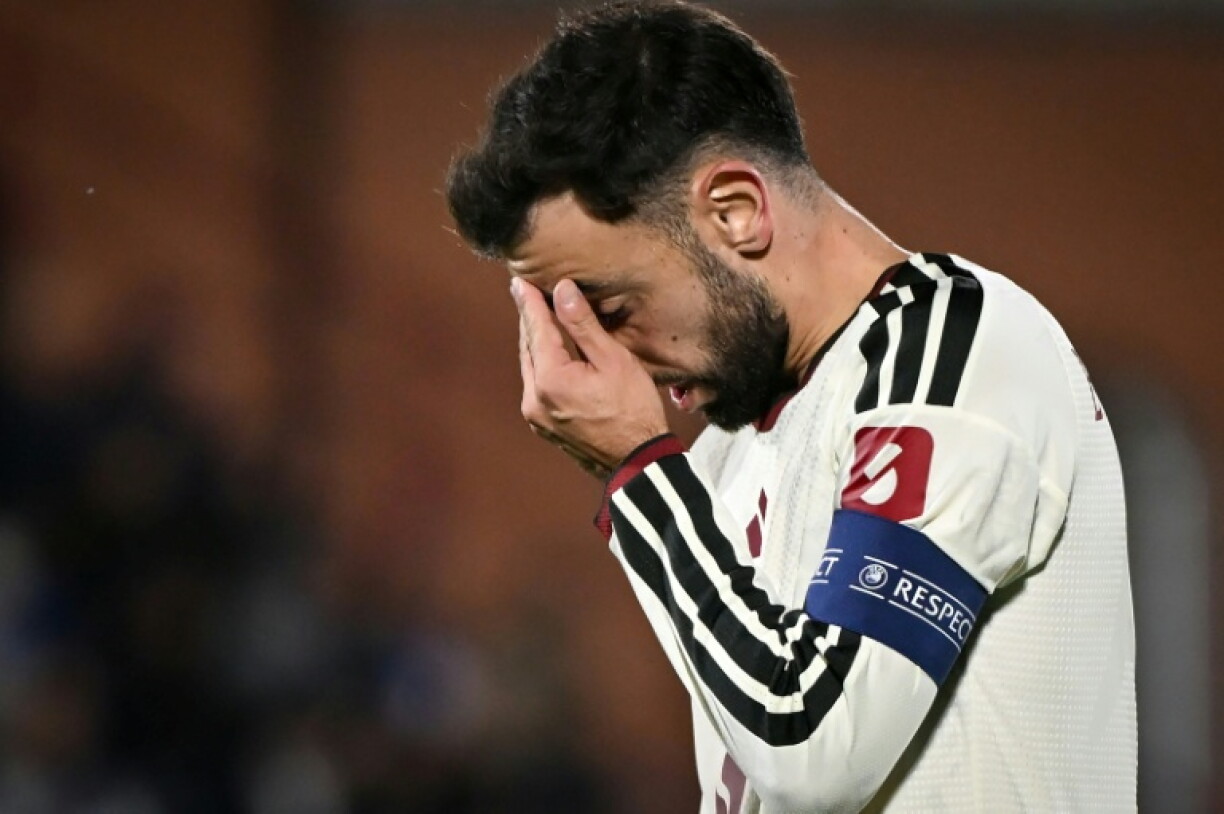 Bruno Fernandes and Manchester United endured a difficult evening in Como