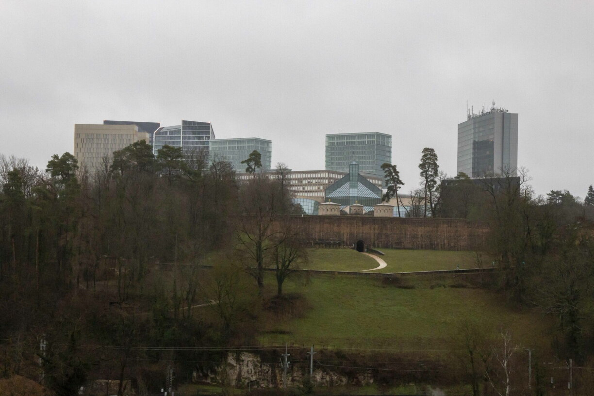 Le Kirchberg, symbole de la place financière luxembourgeoise.